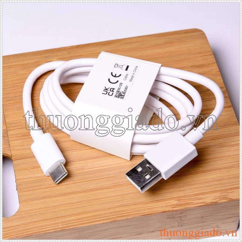 Cáp sạc nhanh Oppo usb to-type-c dòng tối đa 8A Zin Chính Hãng