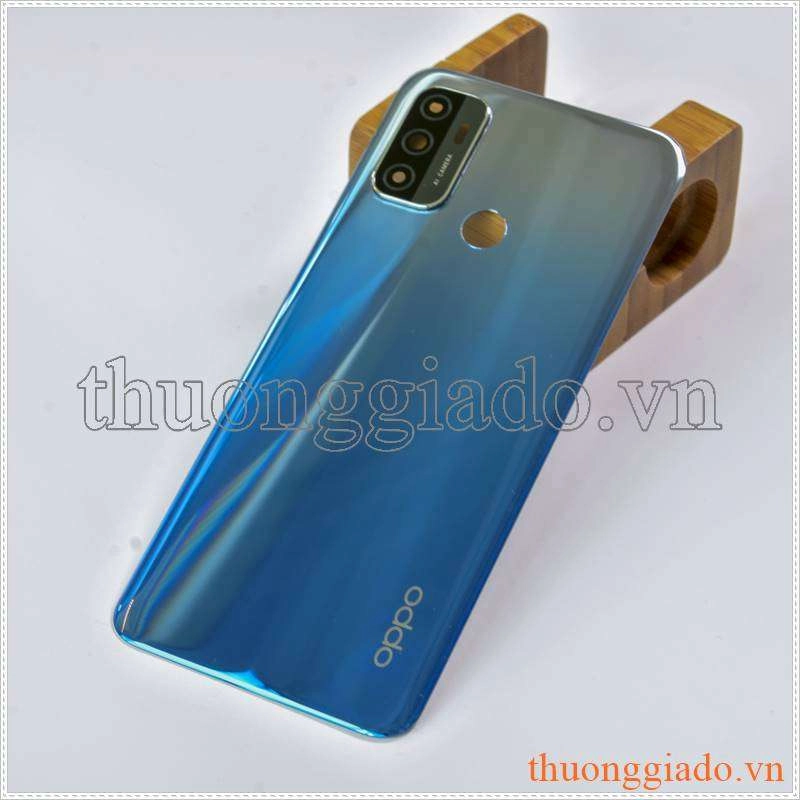Thay nắp lưng (nắp đậy pin) Oppo A53s - kèm kính camera sau