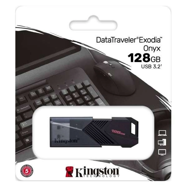 USB 3.2 Kingston DataTraveler Exodia Onyx 128GB