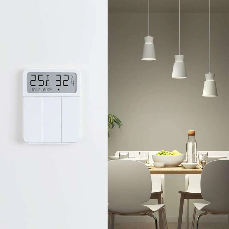 Công Tắc Đèn Hiển Thị Màn Hình Xiaomi Mijia ZNKG03HL (Hỗ Trợ Điều Khiển Từ Xa)