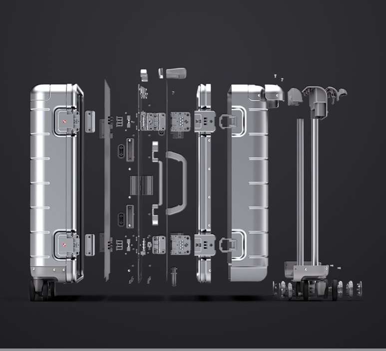 Vali nhôm Xiaomi 2 LXX10RM thời trang, chắc chắn, chống mọi va đập