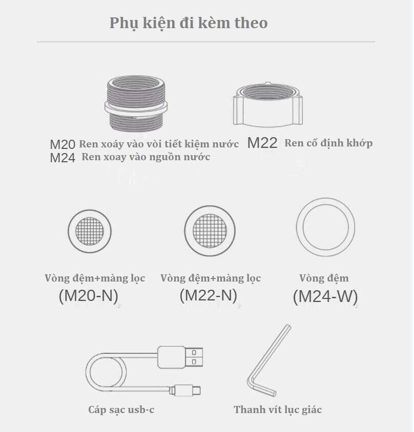 Vòi tiết kiệm nước tự động Xiaomi HDXIAODA