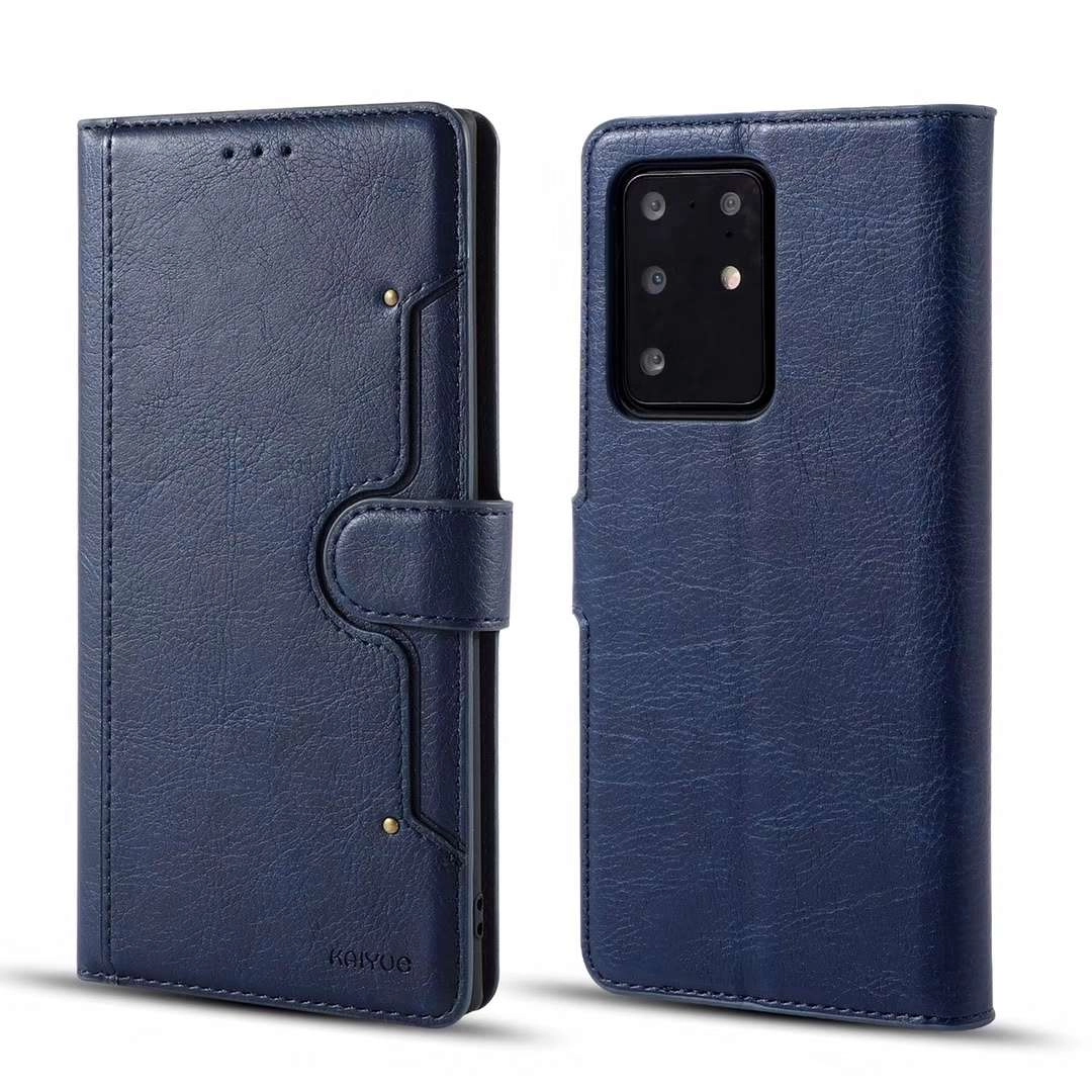 Bao da Samsung Galaxy S20/ Galaxy S20 / Galaxy S20 ultra (bao da cầm tay chất liệu da bò, hiệu Kaiyue)
