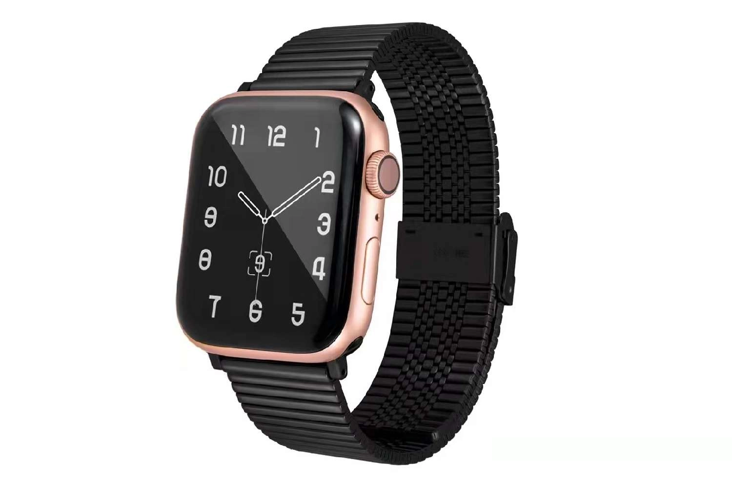 Dây đồng hồ Apple Watch 38mm/ 40mm/ 41mm/ 42mm/ 44mm/ 45mm (chất liệu hợp kim, mắt song song) series 1 đến series 7