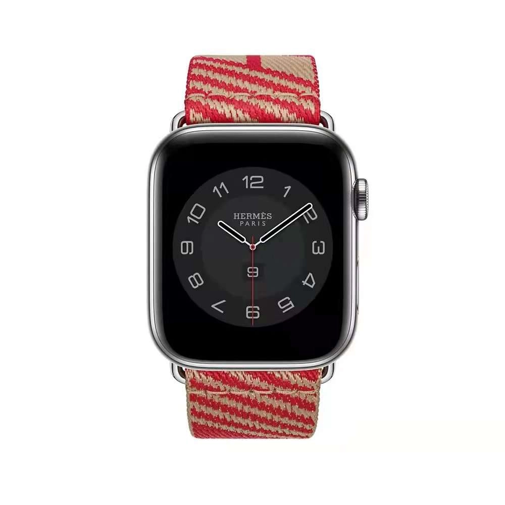 Dây đồng hồ Apple Watch 38mm/ 40mm/ 41mm/ 42mm/ 44mm/ 45mm (chất liệu vải dệt, phong cách thổ cẩm) series 1 đến series 7