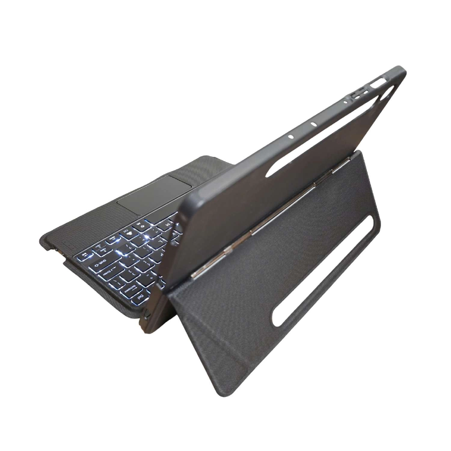 Bao da kèm bàn phím bluetooth Samsung Galaxy Tab S9 FE / Tab S9 / X710 / X510 có touchpad và đèn phím