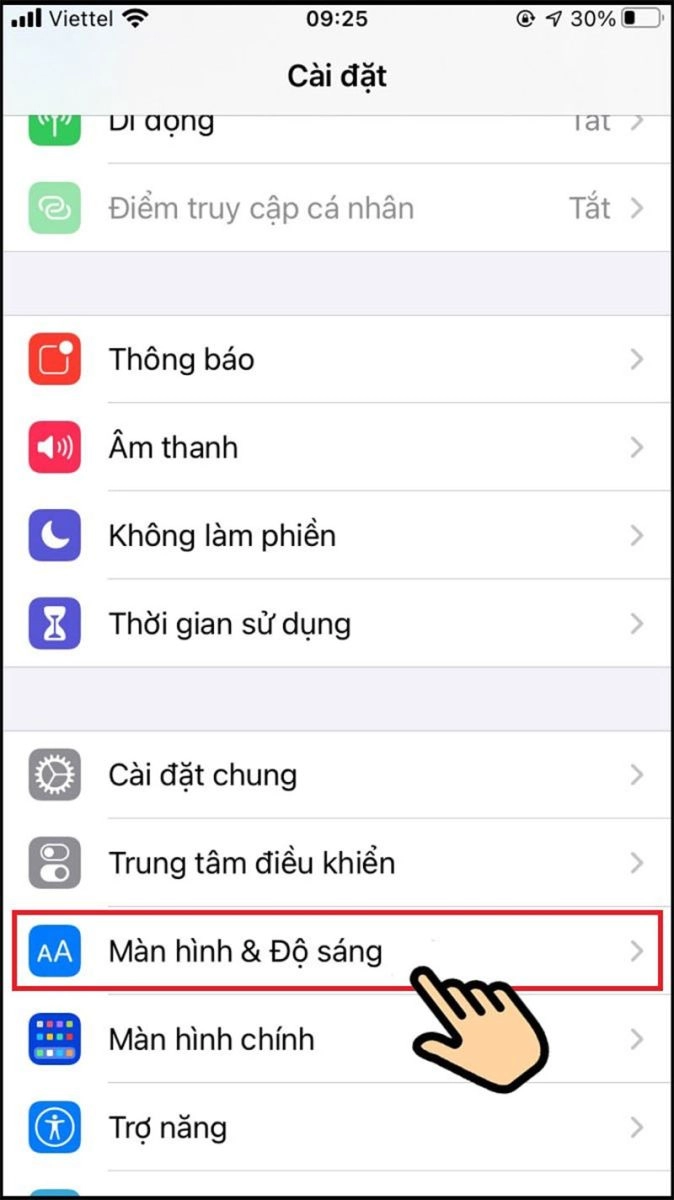 cach-tat-che-djo-tu-tang-giam-djo-sang-man-hinh-iphone-15-plus