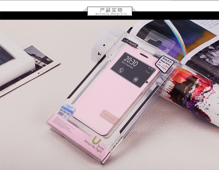 Bao Da Samsung Galaxy A3 có cửa sổ S View ( Hiệu USAMS )