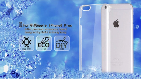 Ốp lưng iPhone 6/ iPhone  6 Plus hiệu Imak Transparent Crystal Clear Hard Cover Case Shell