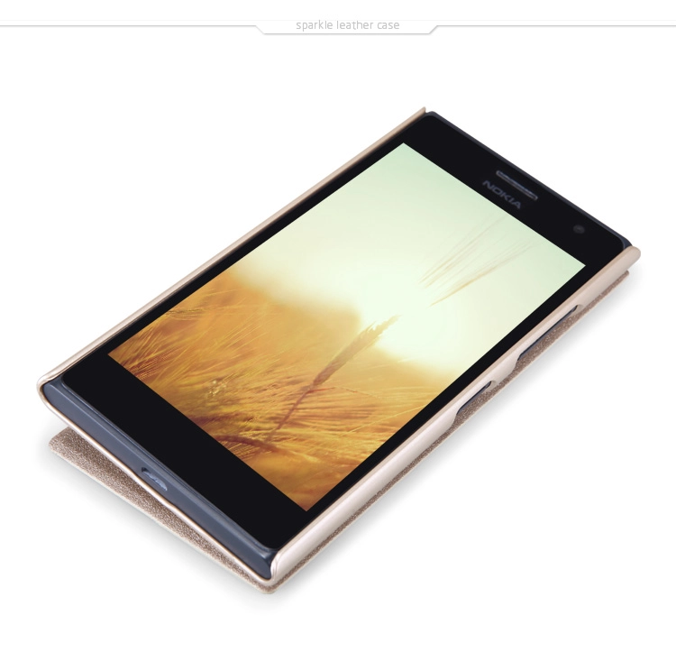 Bao Da Nokia Lumia 730 ( Hiệu NillKin, NEW LEATHER CASE )