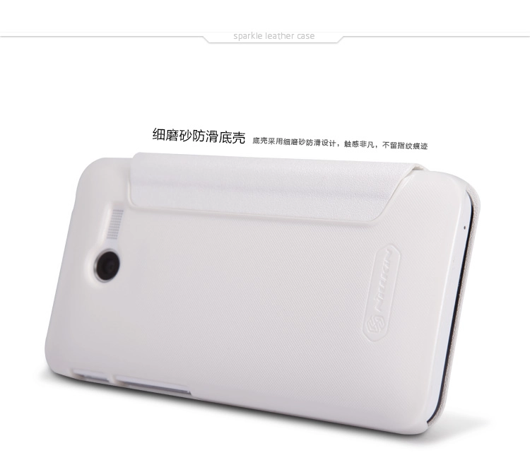 Bao Da Asus Zenfone 4 _ Asus A400 ( NillKin NEW LEATHER CASE- Sparkle Leather Case )