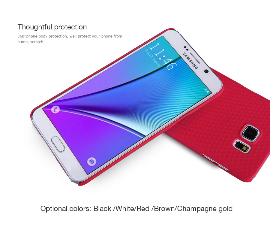 Ốp lưng Samsung Galaxy Note 5 N920 (Loại sần hiệu NillKin) Super Frosted Shield