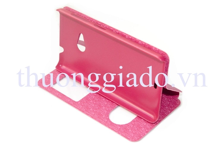 Bao Da Microsoft Lumia 535 (Hiệu Pudini, có 2 cửa sổ:01 view, 01 vuốt )