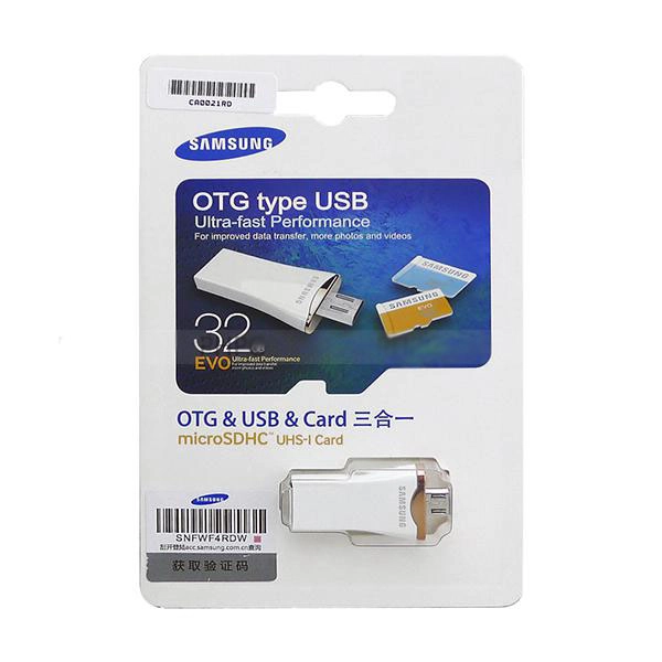 Samsung OTG 32GB - OTG type USB ( OTG & USB & Card ),Note 4,Note 3,G920f,G925f,N915
