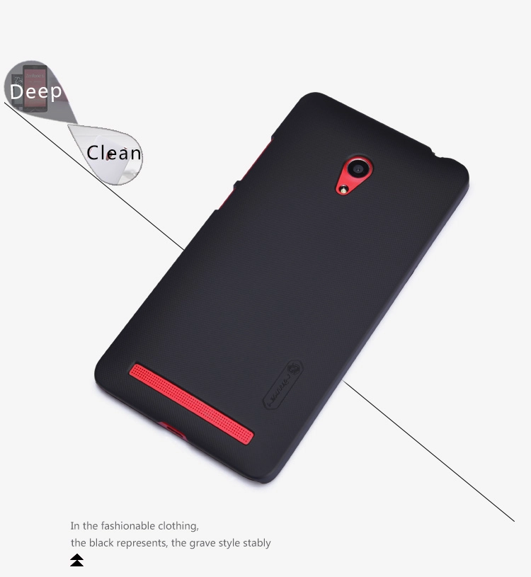 Ốp lưng sần NillKin cho Asus Zenfone 6_A600  Super Frosted Shield Ốp lưng sần NillKin cho Asus Zenfone 6_A600  Super Frosted Shield