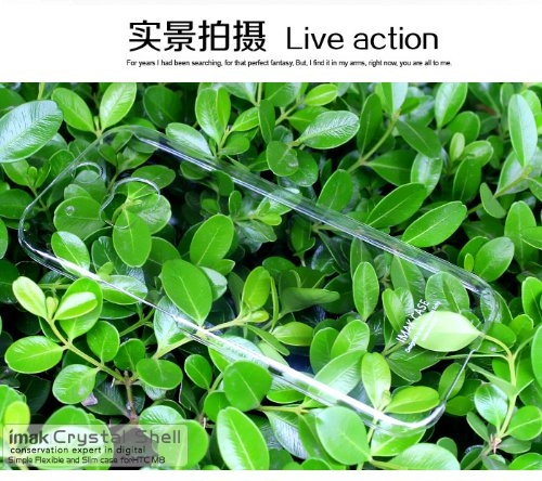 Ốp lưng HTC One (M8) nhựa cứng trong suốt hiệu Imak