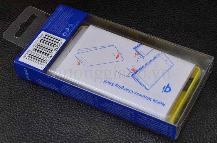 Nắp lưng sạc không dây Lumia 820 Màu Vàng Wireless Charging