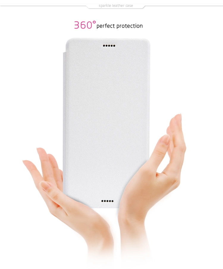 Bao Da Sony Xperia Z3/ L55 ( Hiệu NillKin, Spark Series Leather Case )