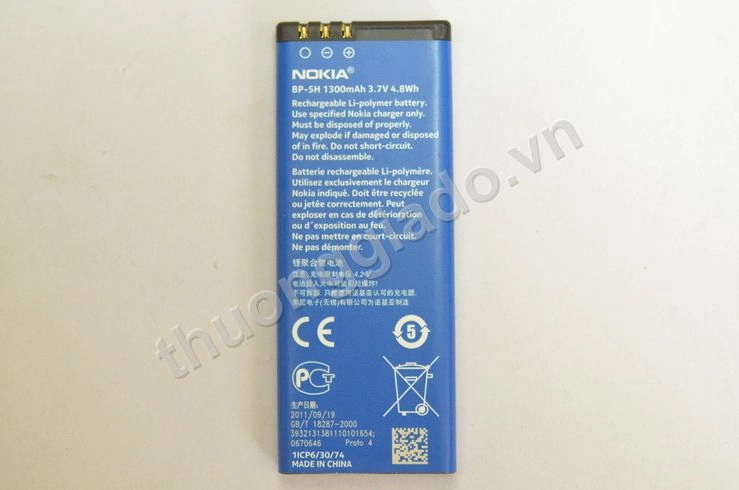 Pin Nokia BP-5H CHÍNH HÃNG ORIGINAL BATTERY