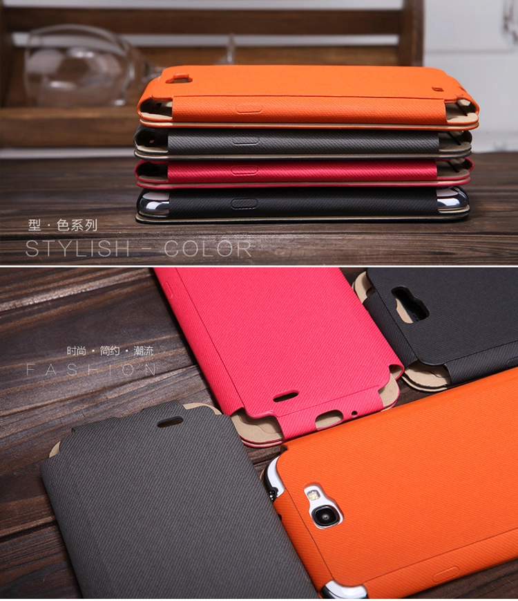 Bao Da Cho Samsung Galaxy Note 2, Note II N7100 (NillKin Stylish Color Leather Case)