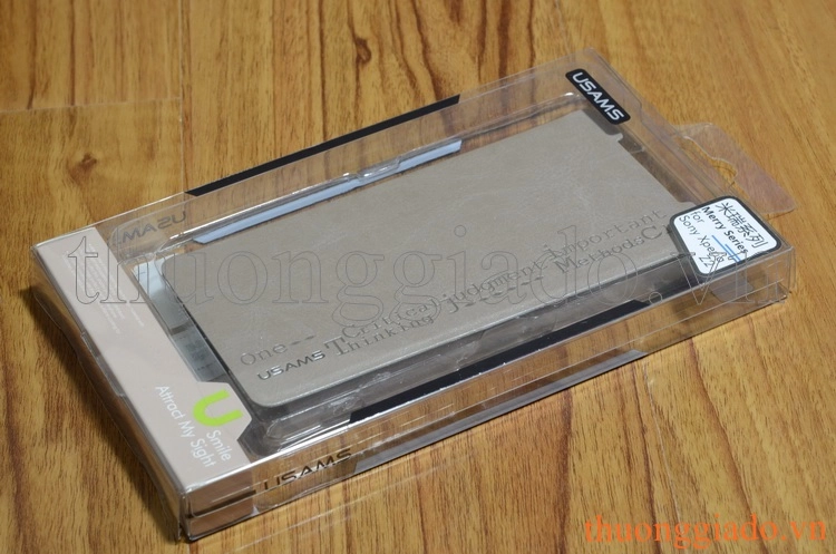 Bao Da Sony Xperia Z2 / L50 / D6503 ( Hiệu USAMS, Merry Series )