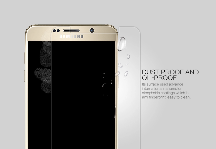 Miếng dán kính cường lực NillKin 9H Anti-Explosion cho Samsung Galaxy Note 5 N920