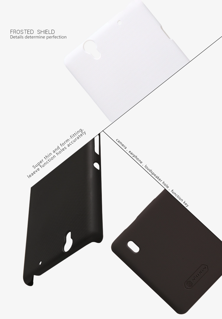 Ốp lưng sần NillKin Sony Xperia C4 Super Frosted Shield