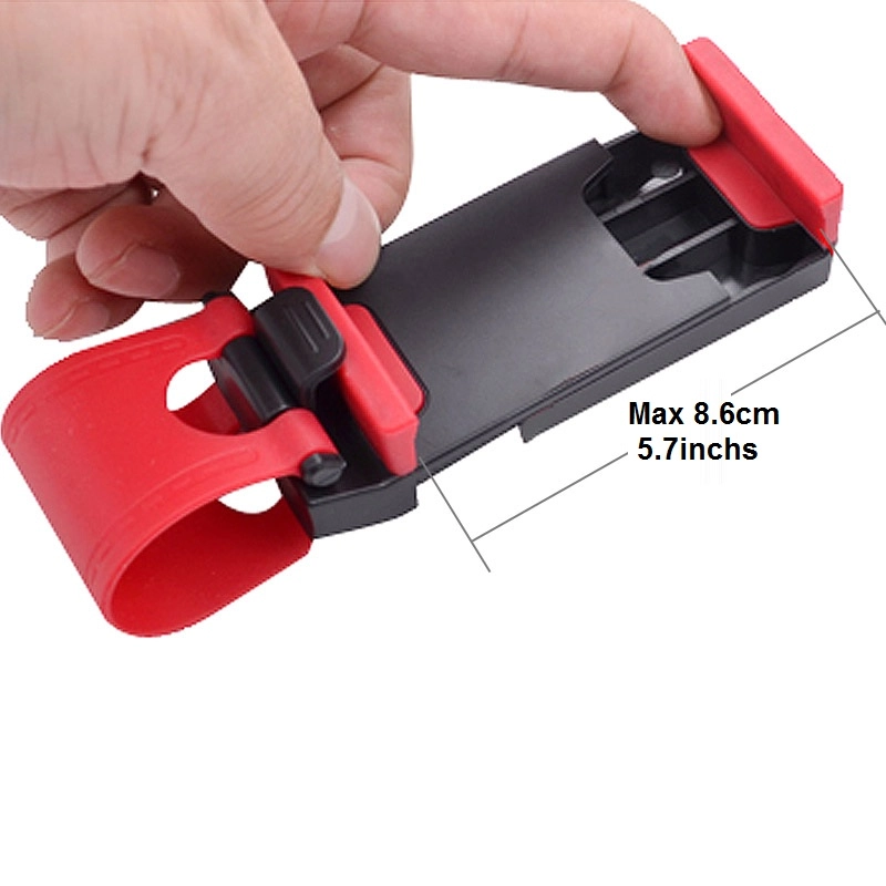 Kẹp giữ điện thoại trên vô lăng ô tô/xe hơi,Note 5,Note 4,iPhone 6,iPhone  6 plus