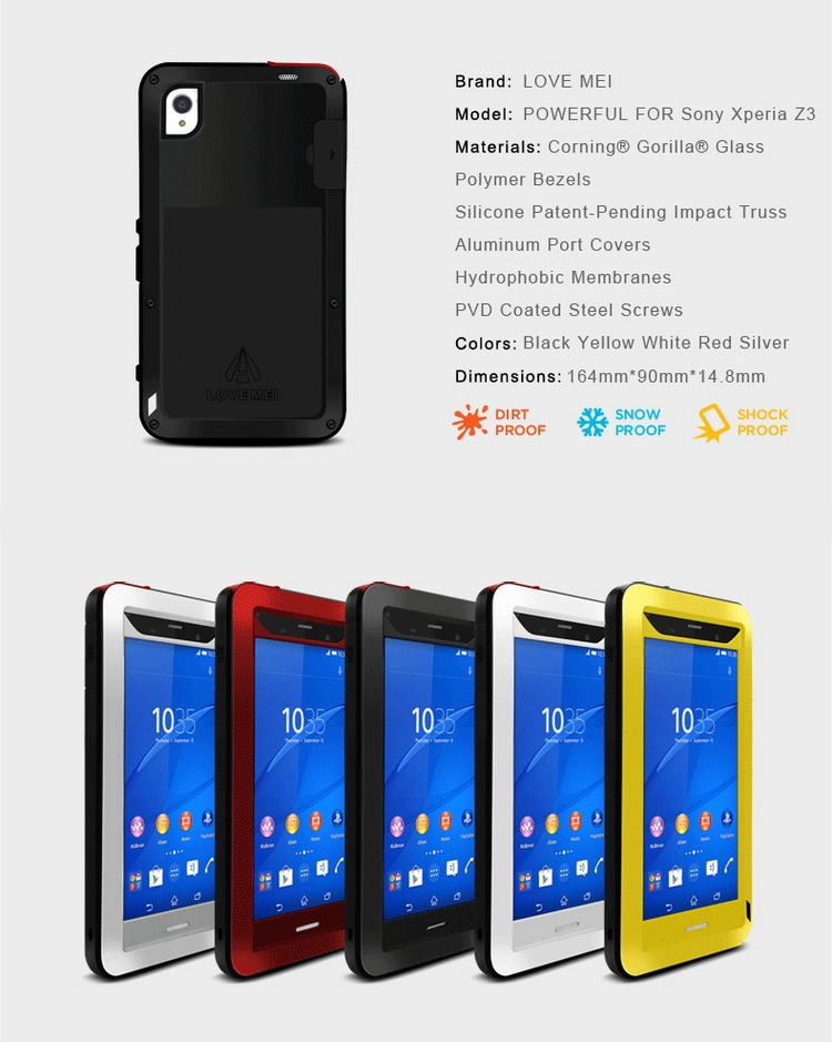 LOVEMEI POWERFUL FOR SONY Xperia Z3-L55 LOVEMEI POWERFUL FOR SONY Xperia Z3-L55