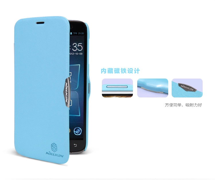 Bao Da Lenovo A850 ( Hiệu NillKin, Fresh Series )