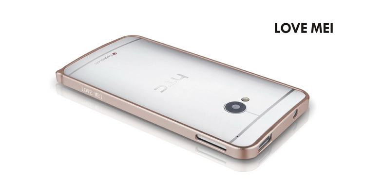 Love Mei Metal Bumper For HTC ONE (M7) 0.6mm