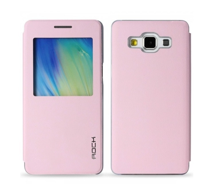 Bao Da Samsung Galaxy A5 S View Case ( Hiệu Rock, Uni Series Smart Leather Case )