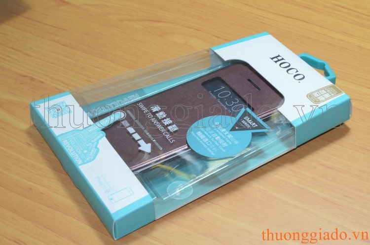 Bao Da iPhone 5S/ iPhone 5 ( Hiệu HOCO, Smart Series )