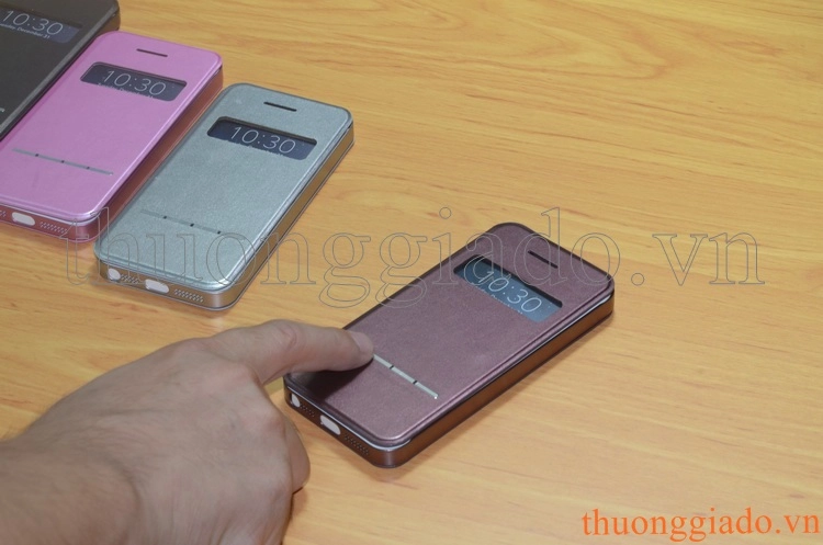 Bao Da iPhone 5S/ iPhone 5 ( Hiệu HOCO, Smart Series )