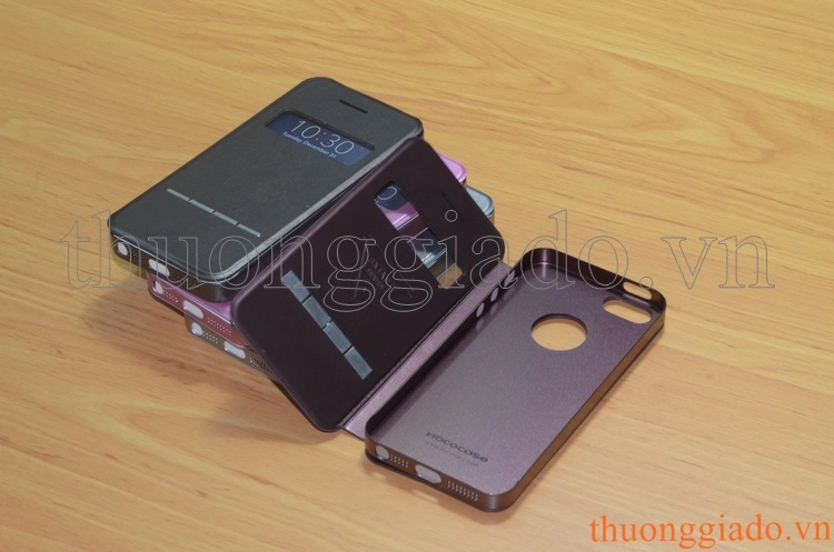 Bao Da iPhone 5S/ iPhone 5 ( Hiệu HOCO, Smart Series )