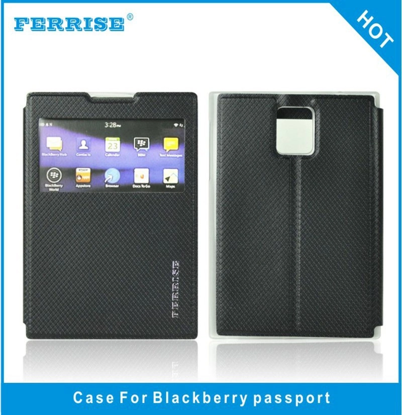 Bao Da BlackBerry Passport Q30 ( Hiệu FERRISE, PRIMIUM LUXURY CASE )