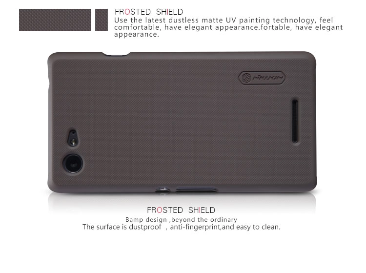 Ốp lưng sần NillKin Sony Xperia E3 Super Frosted Shield Ốp lưng sần NillKin Sony Xperia E3 Super Frosted Shield