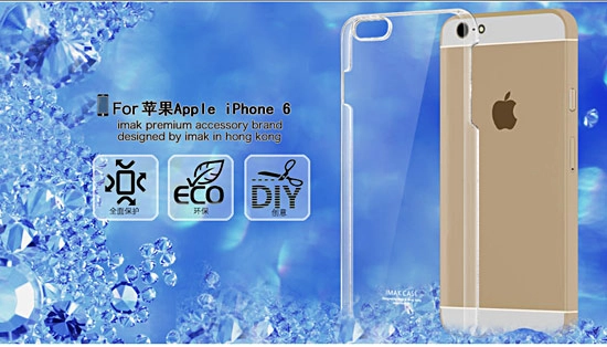 Ốp lưng iPhone 6/ iPhone  6 Plus hiệu Imak Transparent Crystal Clear Hard Cover Case Shell