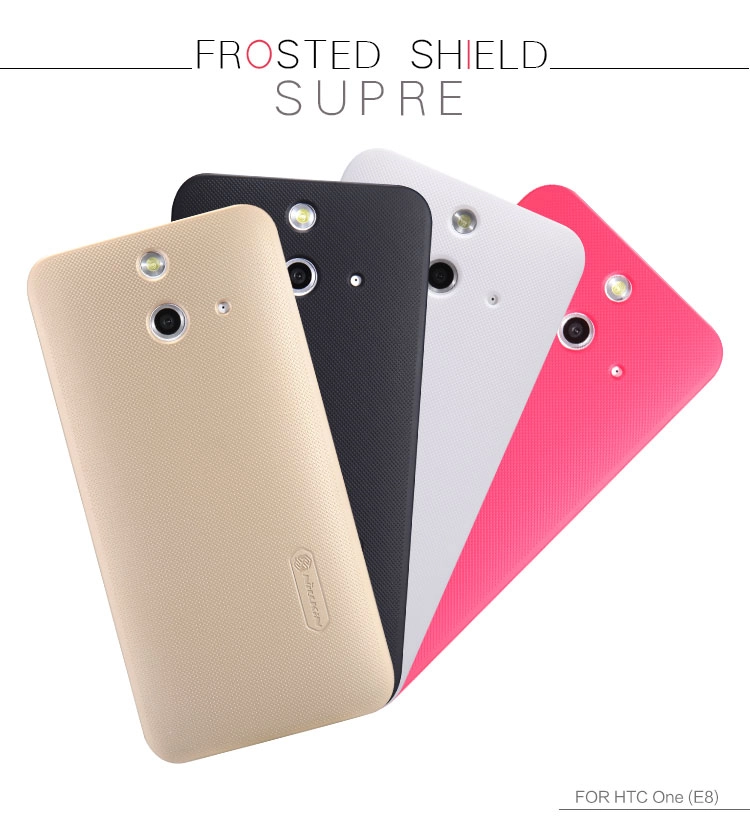 Ốp lưng sần Nillkin HTC One E8 Super Frosted Shield