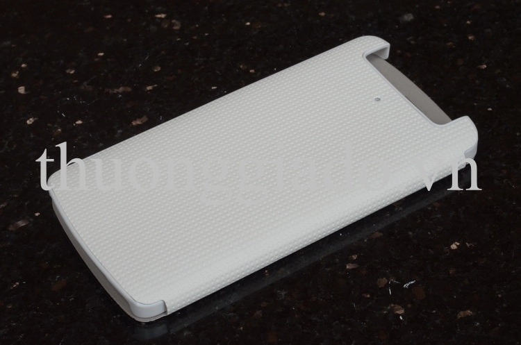 Bao Da Cầm Tay Nắp Gập Mở Kiểu Flip Cho OPPO Find N1 mini ( Hiệu AMO ) Màu Trắng