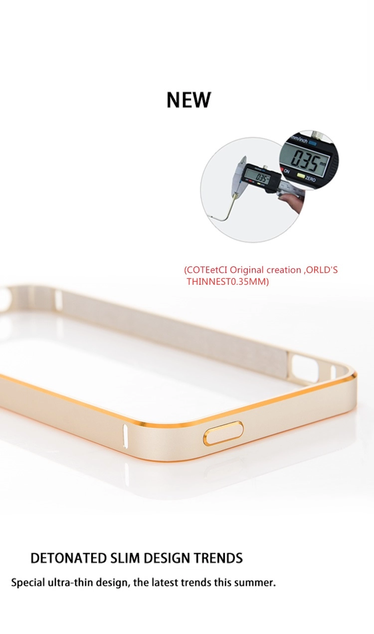 Ốp vành viền Bumper iPhone 5S/ iPhone 5/ iPhone 5 hiệu COTeetCi ( New Guardian Series )