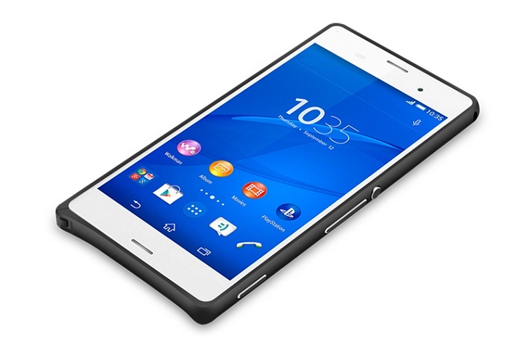 Ốp viền SONY Z3/ L55 Love Mei Curved metal bumper case