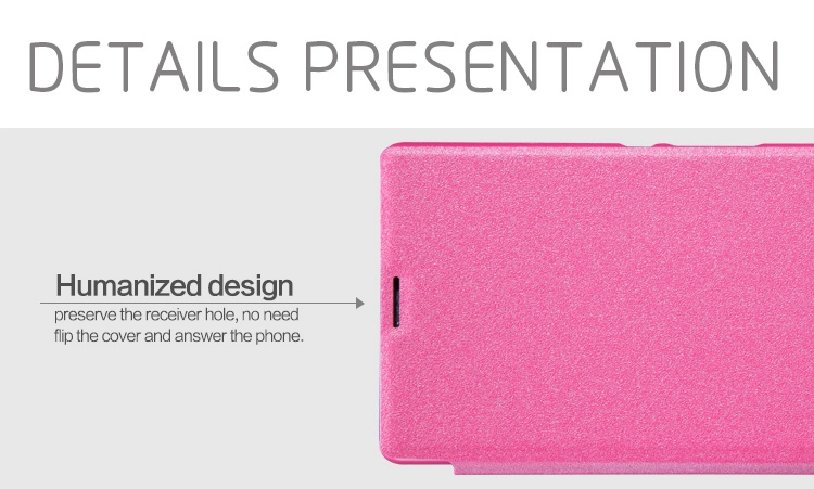 Bao Da Sony Xperia E3 ( Hiệu NillKin, Sparkle Leather Case ) Bao Da Sony Xperia E3 ( Hiệu NillKin, Sparkle Leather Case )