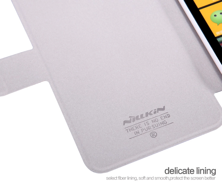 Bao Da Nokia Lumia 1320 ( Hiệu NillKin, Fresh Series Leather Case )