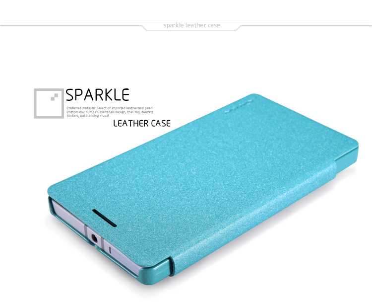 Bao Da Nokia Lumia 930 ( Hiệu NillKin, Sparkle Leather Case )