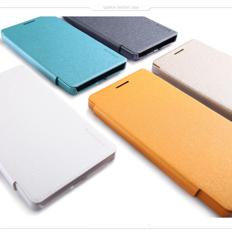 Bao Da Nokia Lumia 930 ( Hiệu NillKin, Sparkle Leather Case )