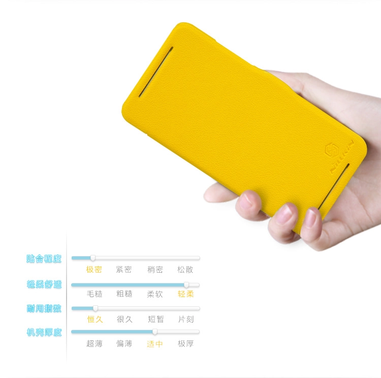 Bao Da HTC Desire 700 ( Hiệu NillKin, Fresh Series )