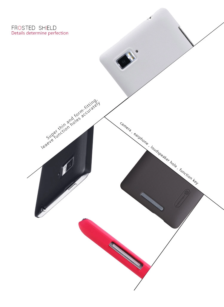 Ốp lưng sần NillKin Lenovo K910 Vibe Z Super Frosted Shield