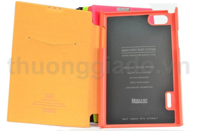 Bao Da Mercury Original Flip Cover LG Optimus Vu F100L, F100s