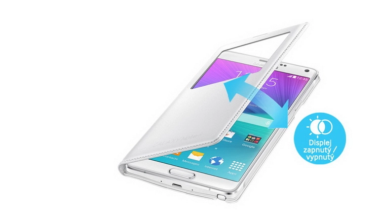 Bao da Samsung Note 4 S View Cover cổ điển